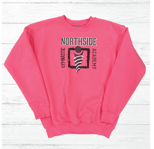 Northside Crew Neck: Pink