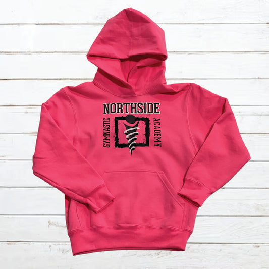 Northside Hoodie: Hot Pink