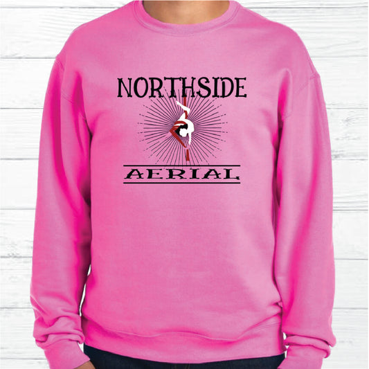 Northside Aerial Cew Neck: Pink